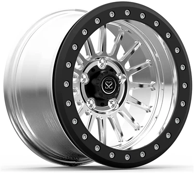 Uus stiilis beadlock 15x 8.0 4 x4 sepistatud rattad Jeep Wrangler JK 2009 jaoks