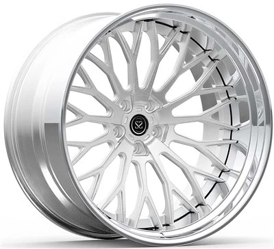 Kohandatud 3 arvutiga sepistatud veljed 20x9,5 ja 21x12 poleeritud ja hõbedased Lamborghini Huracani jaoks