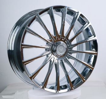 Järk-järguline 20-tolline kroomitud ratas Mercedes Benz S63 Amg jaoks